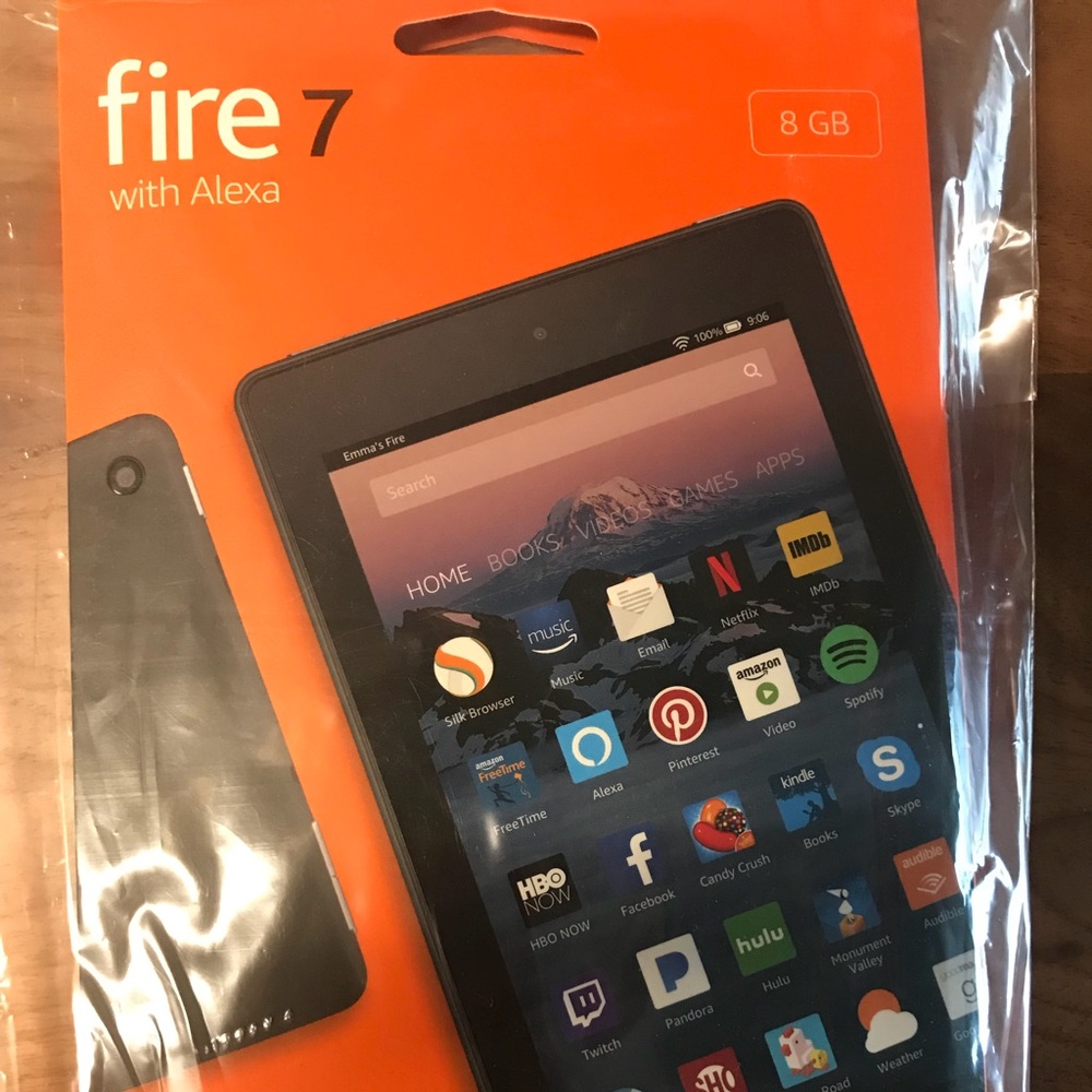 New Kindle Fire 7 w/Alexa 8G - Never Used